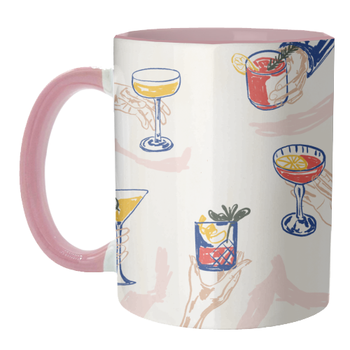 Raise the Glass! - unique mug by EZbie
