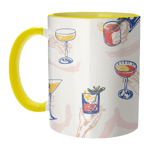 Raise the Glass! - unique mug by EZbie