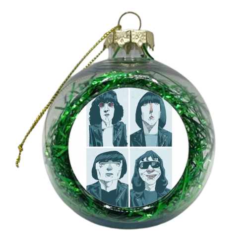 Ramones - xmas bauble by Alexander Jackson