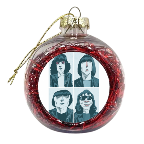 Ramones - xmas bauble by Alexander Jackson
