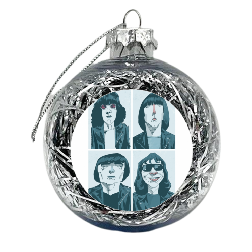 Ramones - xmas bauble by Alexander Jackson