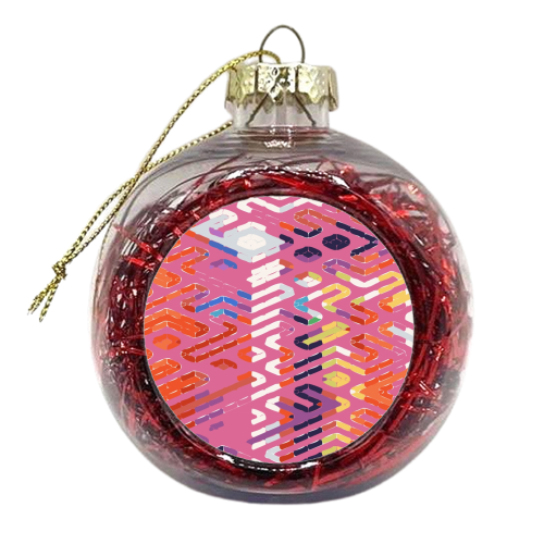 Random Complication - xmas bauble by Uma Prabhakar Gokhale