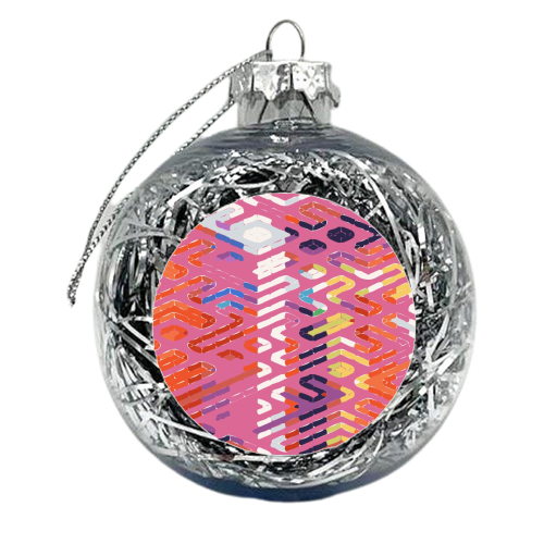 Random Complication - xmas bauble by Uma Prabhakar Gokhale