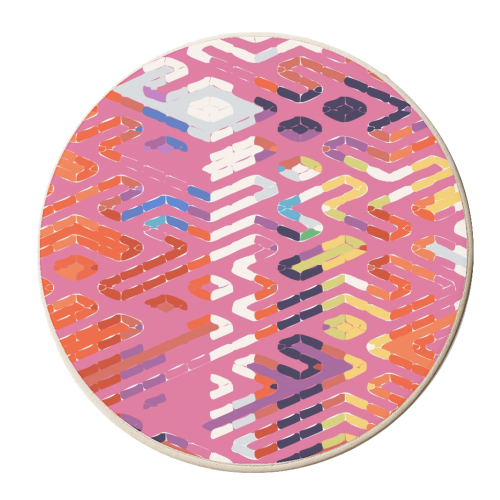 Random Complication - personalised beer coaster by Uma Prabhakar Gokhale