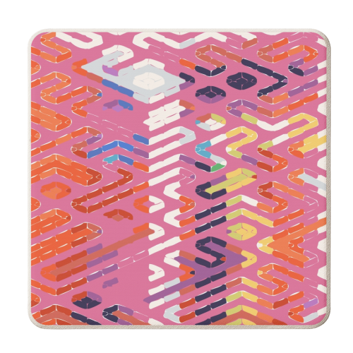 Random Complication - personalised beer coaster by Uma Prabhakar Gokhale