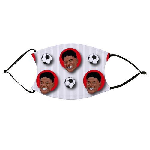 Rashford Collection - face cover mask by Catherine Critchley.