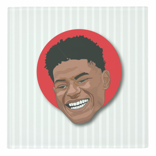 Rashford Collection - personalised beer coaster by Catherine Critchley.
