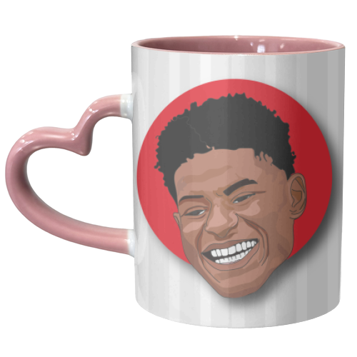 Rashford Collection - unique mug by Catherine Critchley.