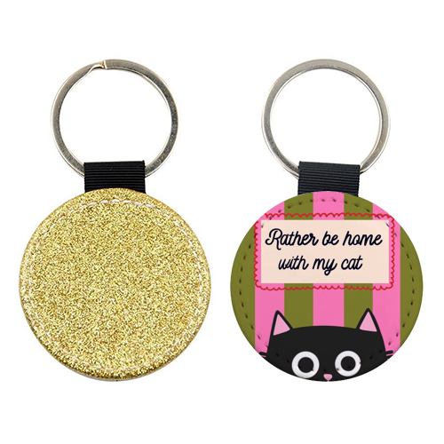 Rather Be Home - keyring by The Paper Tail