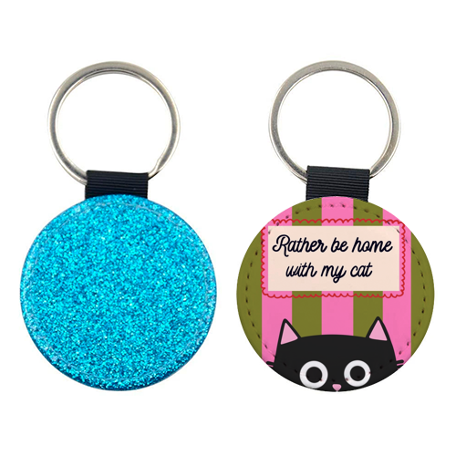 Rather Be Home - keyring by The Paper Tail