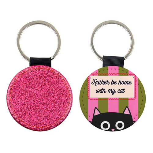 Rather Be Home - keyring by The Paper Tail