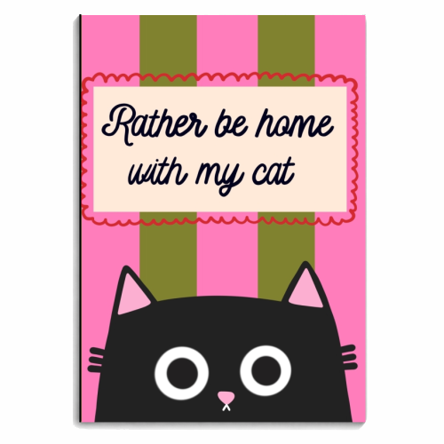 Rather Be Home - personalised A4, A5, A6 notebook by The Paper Tail