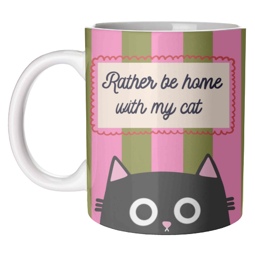 Rather Be Home - unique mug by The Paper Tail