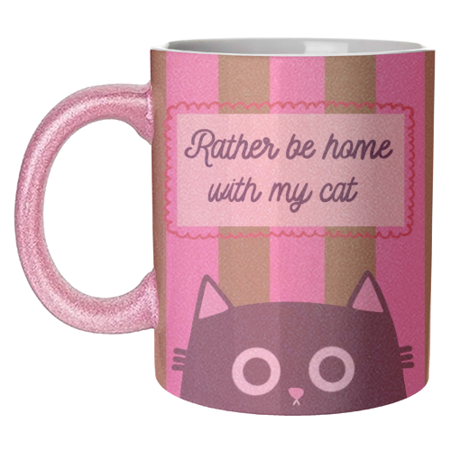 Rather Be Home - unique mug by The Paper Tail