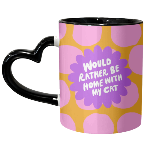 Rather Be Home - unique mug by The Paper Tail