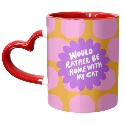 Rather Be Home - unique mug by The Paper Tail