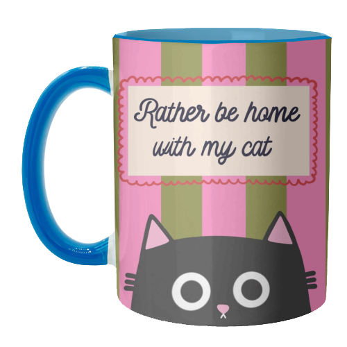 Rather Be Home - unique mug by The Paper Tail