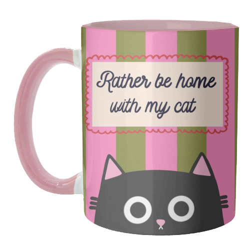 Rather Be Home - unique mug by The Paper Tail