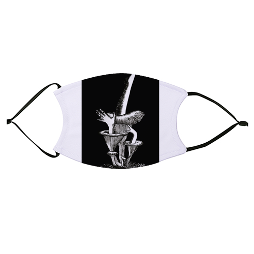 re-birth - face cover mask by rasa varg