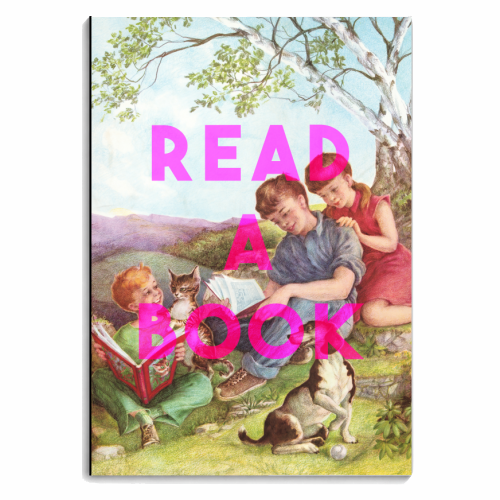 Read A Book - personalised A4, A5, A6 notebook by The 13 Prints