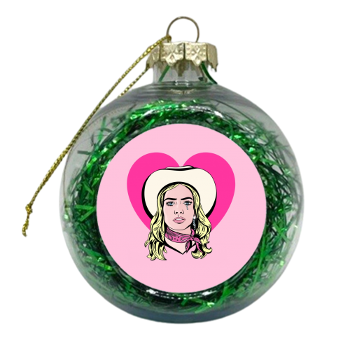 REAL WORLD PROBLEMS - xmas bauble by Wallace Elizabeth