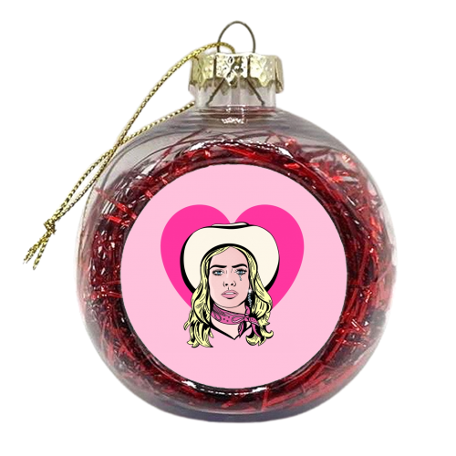 REAL WORLD PROBLEMS - xmas bauble by Wallace Elizabeth