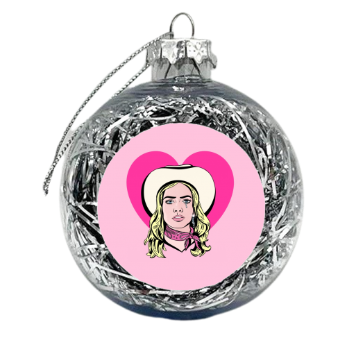 REAL WORLD PROBLEMS - xmas bauble by Wallace Elizabeth