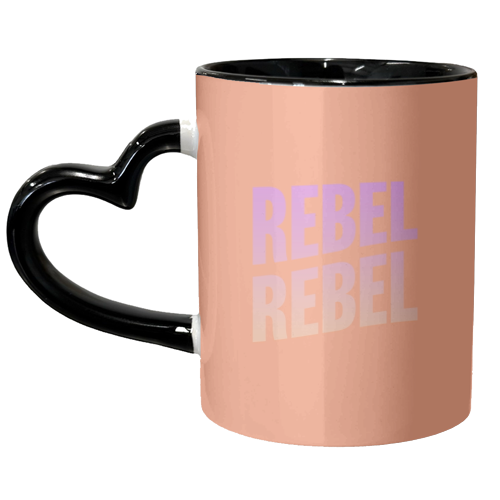 Rebel Rebel - unique mug by Dominique Benedict