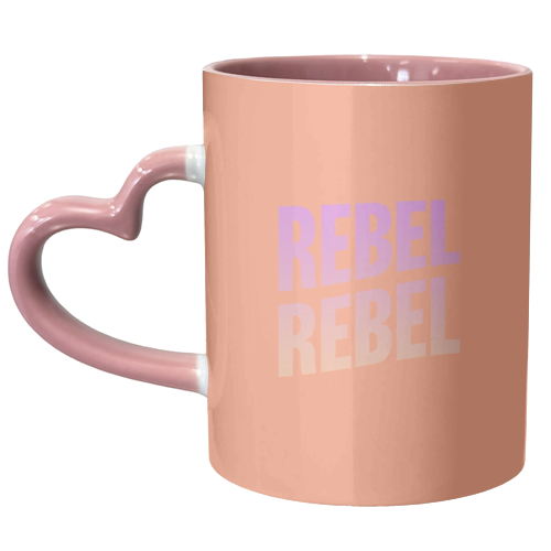 Rebel Rebel - unique mug by Dominique Benedict