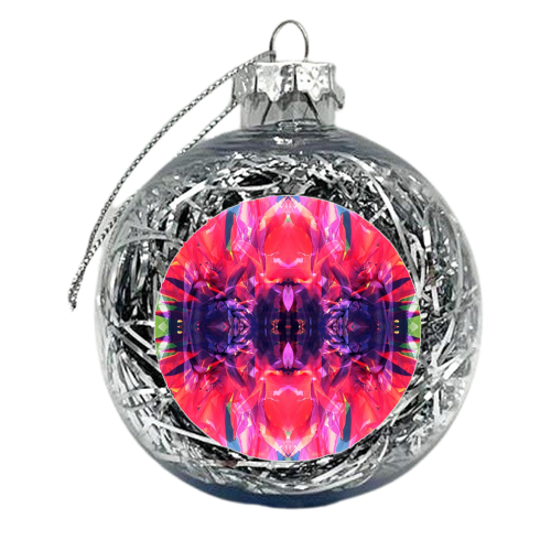 Red Hot Poker - xmas bauble by Lauren Douglass