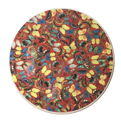 Red Jungle - personalised beer coaster by J roldan