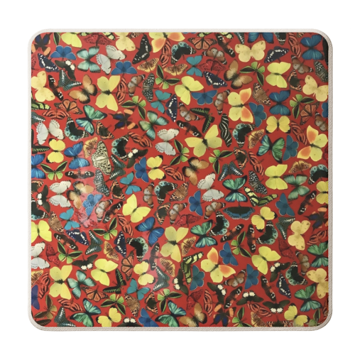 Red Jungle - personalised beer coaster by J roldan