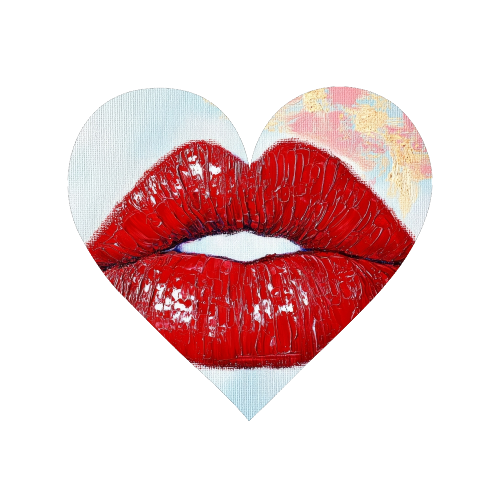 Red lips - Magnet by DejaReve