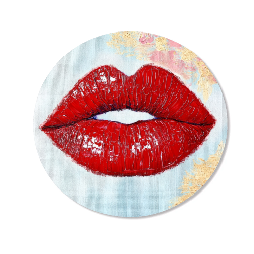 Red lips - Magnet by DejaReve