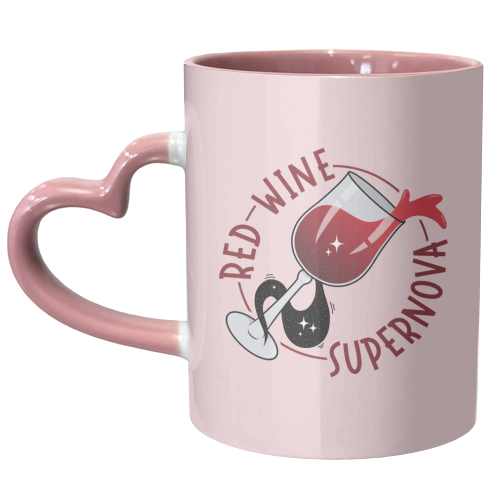 Red Wine Supernova - Chappell Roan - unique mug by Amy Farmer