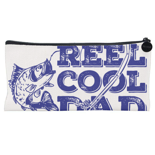 Reel Cool Dad - flat pencil case by EZbie