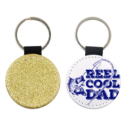 Reel Cool Dad - keyring by EZbie