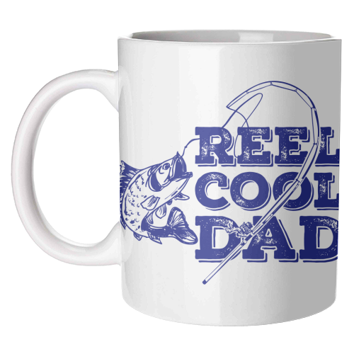 Reel Cool Dad - unique mug by EZbie