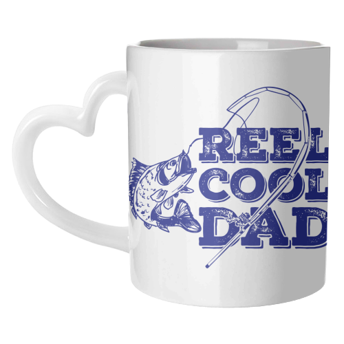 Reel Cool Dad - unique mug by EZbie