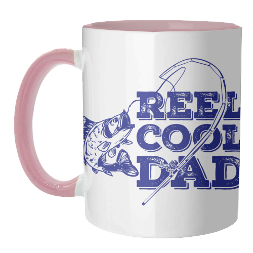 Reel Cool Dad - unique mug by EZbie