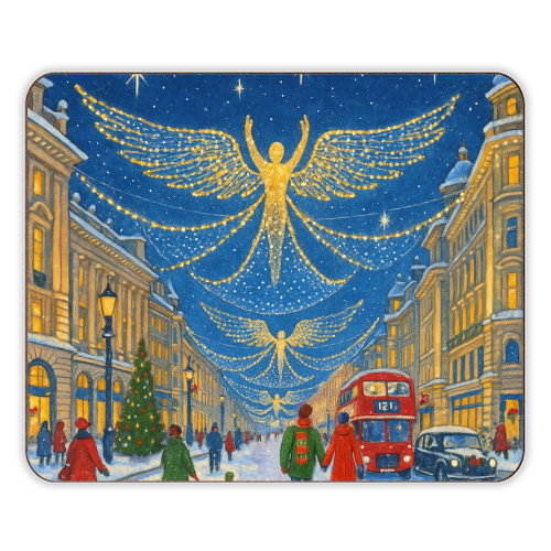 Regent Street Lights - designer placemat by Ms Doodle