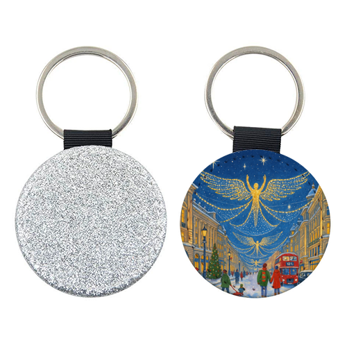 Regent Street Lights - keyring by Ms Doodle