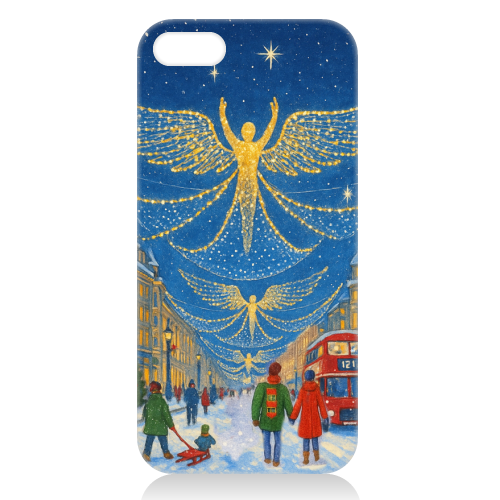 Regent Street Lights - unique phone case by Ms Doodle