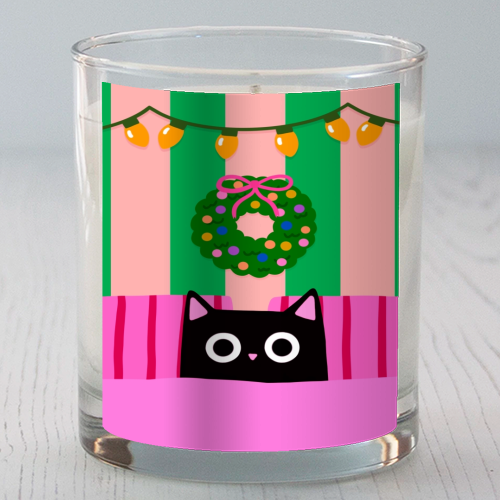 Relaxing Christmas - scented candle by The Paper Tail