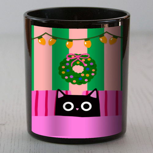 Relaxing Christmas - scented candle by The Paper Tail
