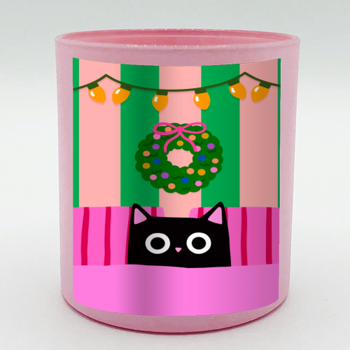 Relaxing Christmas - scented candle by The Paper Tail