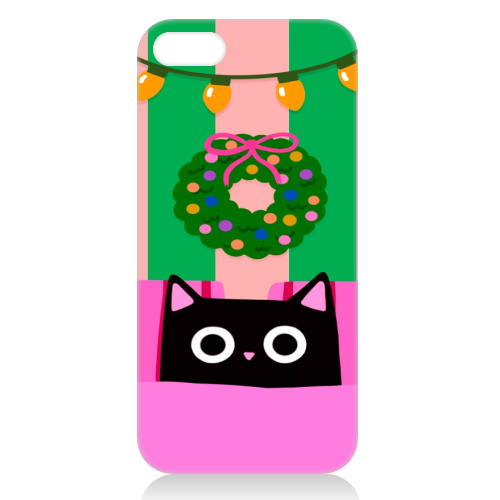 Relaxing Christmas - unique phone case by The Paper Tail