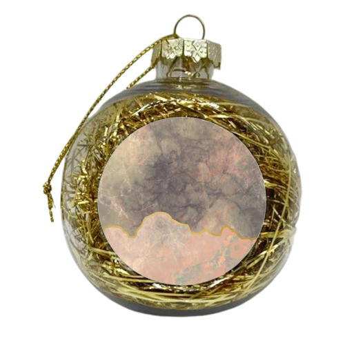 Reminiscence - xmas bauble by Cat Rogers