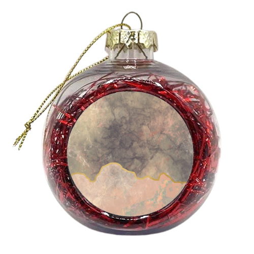 Reminiscence - xmas bauble by Cat Rogers