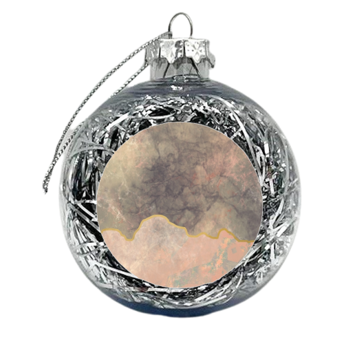 Reminiscence - xmas bauble by Cat Rogers